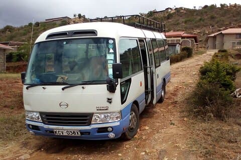 Ganztägige Busmiete pro/Tag in Nairobi