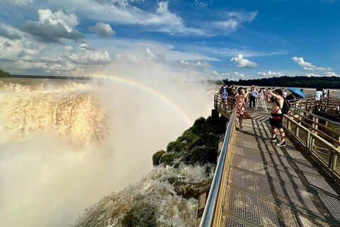 Chutes d'Iguazu : Brésil et Argentine en 1 jour (privé)