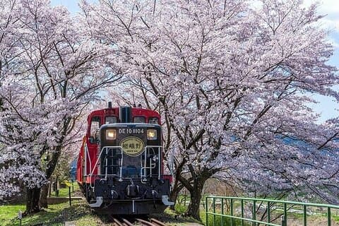 Kyoto Hozugawa River Boat Sagano Romantisk tog Arashiyama tur