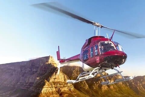 Helikopter, Quadbike, & Champagne Sunset cruise i Cape Town