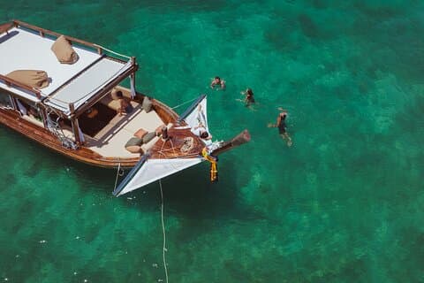 Krabi Seven Island Tour med lyxig Longtail båt med snorkling