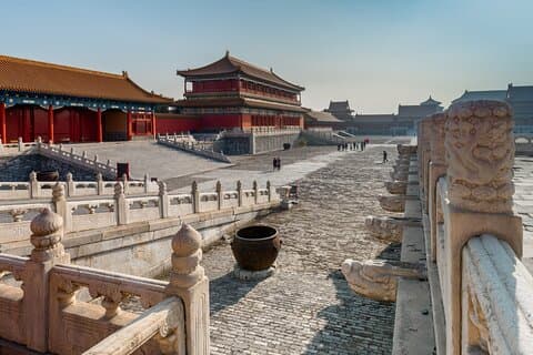 Visite classique dans la Grande Muraille, Cité Interdite à Pékin