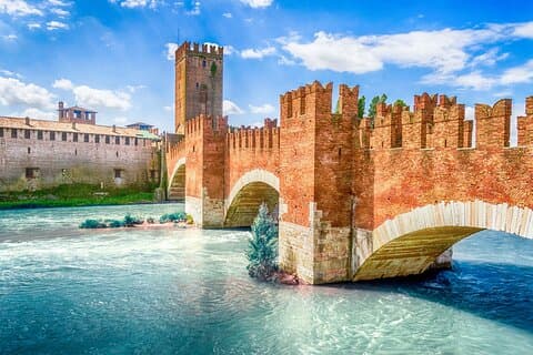 Transferência direta privada: Milão a Verona, Língua Inglesa