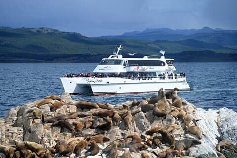 Navigation Beagle Channel till fyren