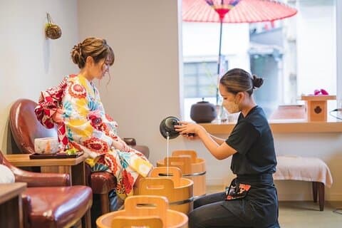 Kyoto 6 uur privégidstour met licentie en voetspa-ervaring