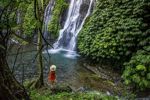 Vakreste foss: Banyumala foss