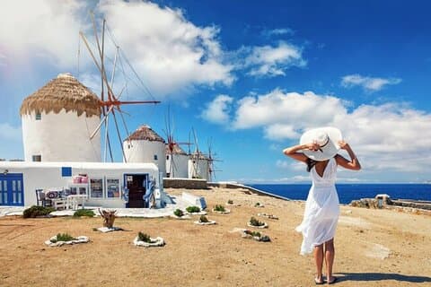 Mykonos Cruise-vriendelijke tour vanuit cruisehaven