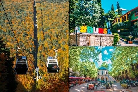Tour di Bursa e Uludağ da Istanbul con funivia e pranzo