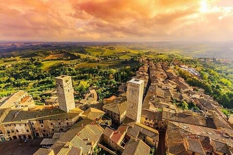 All In One; San Gimignano, Pisa and Siena Tour from Florence