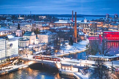Visite privée de la ville à Tampere