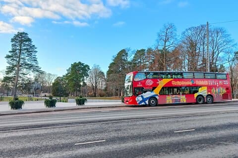 Visite guidée audio en bus du panorama de Helsinki