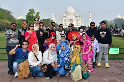 Da Delhi : tour della città di Taj Mahal e Agra in auto - All Inclusive