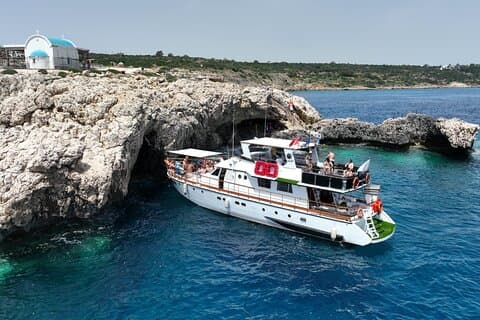 Protaras: -PRIVATE CRUISE CHARTER - up to 60 people