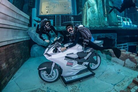 Dive into the World's Deepest Pool at heart of Dubai