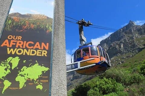 Tavolo privato Città del Capo Tour Montagna con degustazione di vini