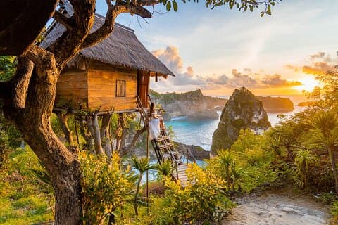 Nusa Penida: Sunset/Sunrise Private Tour depart From Nusa Penida