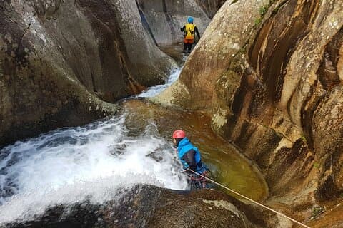 Avventura Canyoning a Rio Zairi Villacidro