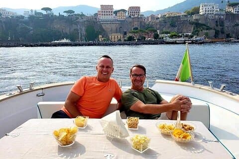 Privat Capri & Amalfikusten FD med en Gozzo Apreamare 35ft