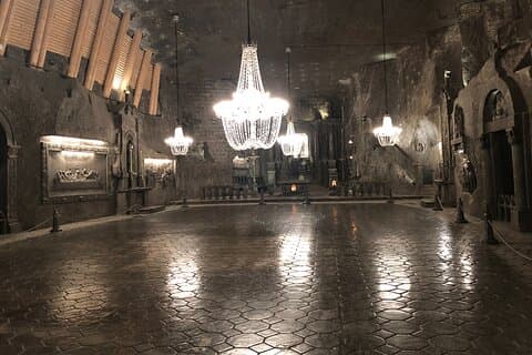 Visite guidée de la mine de sel Wieliczka au départ de Cracovie avec prise en charge à l'hôtel