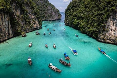 Phi Phi Island Day Trip from Ao Nang #Maya Bay #Snorkeling #