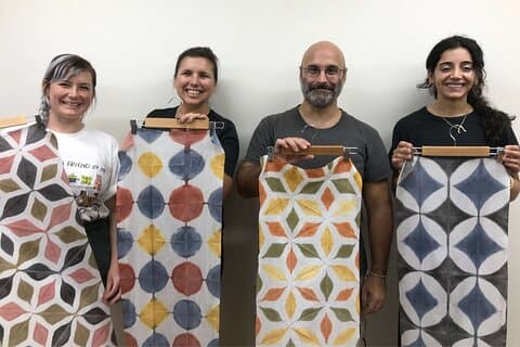 Bengala Färbebrett Tie-Dyeing Erfahrung