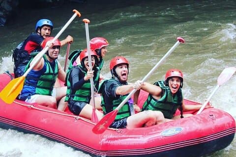 Ubud Rafting mit Mittagessen und optionaler Extratour