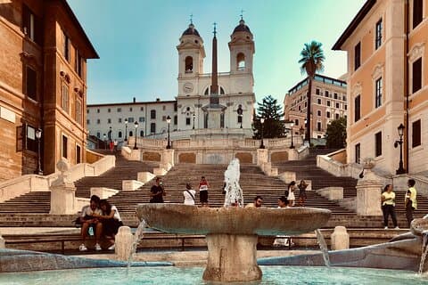 Lyx Rom Walking Tour Piazza di Spagna och landmärken