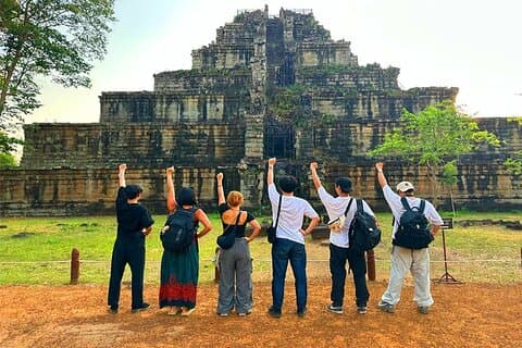 Koh Ker & Beng Mealea Excursão de dia inteiro em Minivan