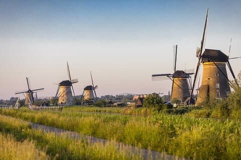 Kinderdijk, Delft and The Hague Private Tour from Rotterdam