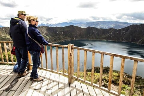 Escursione di un giorno intero al vulcano Cotopaxi e alla laguna di Quilotoa