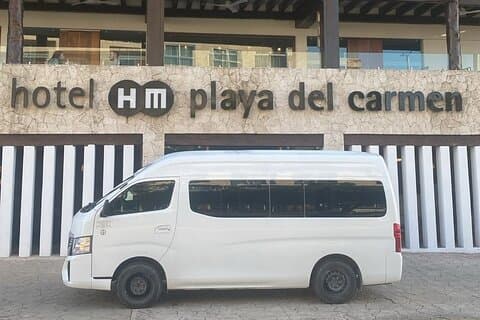 Rundturstransport til Playa del Carmen fra Cancun flyplass