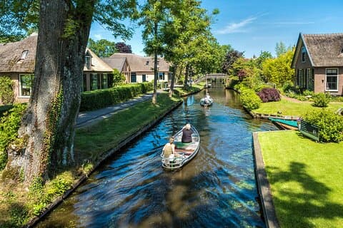 Trasferimento privato diretto da Rotterdam a Giethoorn