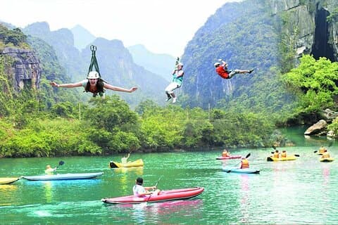 Excursão de dia inteiro pela caverna Phong Nha saindo de Hanói