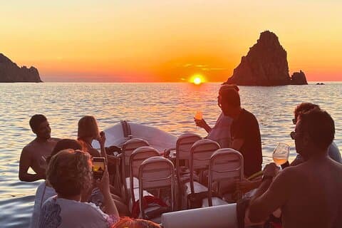 De Sagone/Cargèse: Sunset Aperitif Calanques de Piana Snorkeling
