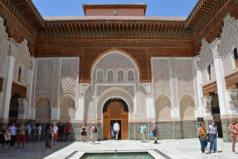 Marrakesch : Madrasa Ben Youssef, Geheimer Garten & Souks