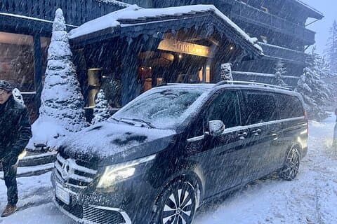 Transfert privé de Milan à Courchevel