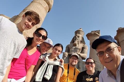 De Hurghada: Vale das Rainhas, Templo de Luxor e Templo de Habu