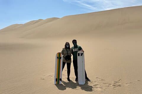 Heldagsopplevelse Ballestas-øyene og Huacachina-oasen