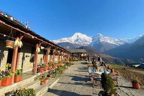 Pokhara nach Ghandruk Gurung Dorf Wanderung und Übernachtung