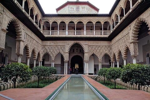 Begeleid bezoek aan het Real Alcázar van Sevilla inclusief toegang