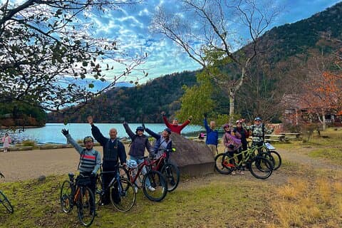 Two Days Nikko Cycling Tour guided by a Local Monk