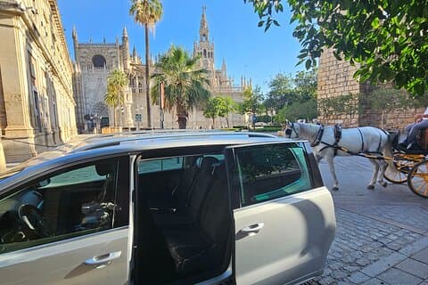 Privat transfer Algarve til Sevilla (eller retur)