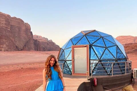 Tour guidato privato di 2 giorni di Petra Wadi Rum e Mar Morto