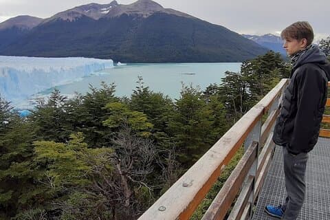 Bussoverføring til Moreno-breen fra El Calafate