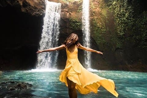 Tour privato di un'intera giornata a Ubud con tempio e cascate