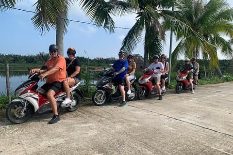 3 heures Hoi An Tour de campagne à moto (fun & Safe)