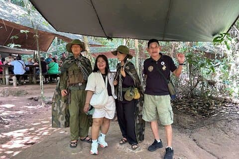 Tour di mezza giornata dei tunnel di Cu Chi con ingresso incluso