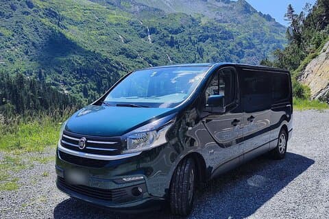 Privat transfer från Luzern till Zürichs flygplats (per grupp, 1–8 personer)