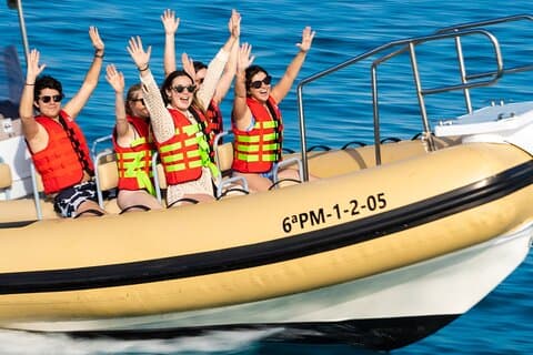 Visita a Palma en speedboat desde Can Pastilla