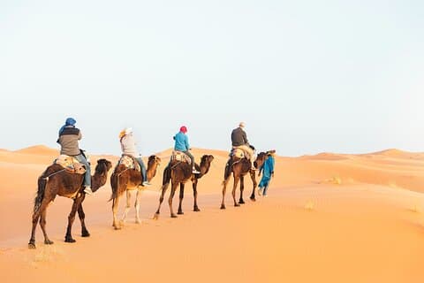 Circuit de luxe dans le désert du Sahara au départ de Marrakech : 4 jours à Fès